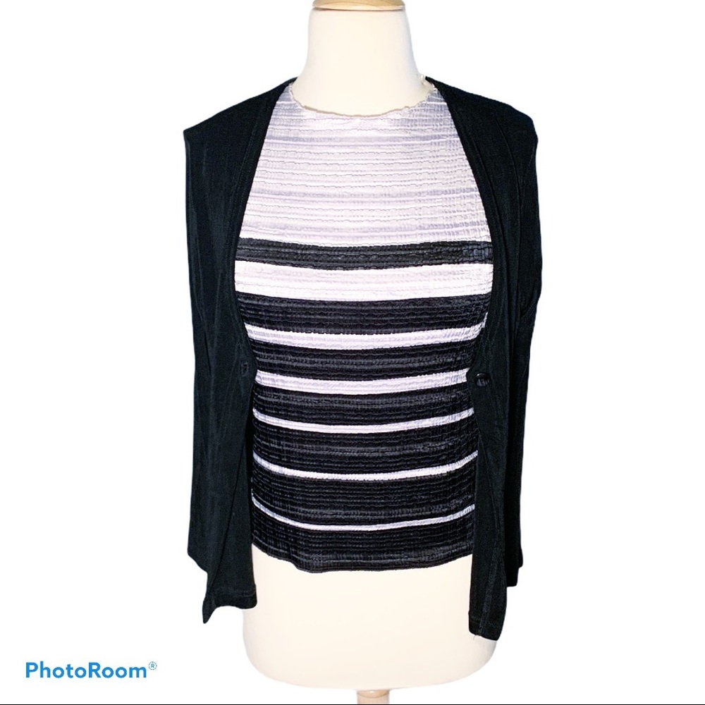 Petite Sophisticate Lavender/Black Shell, MP - Picture 5 of 6